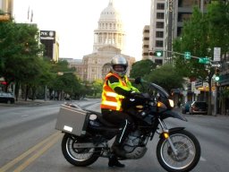 Cindee on Bike - Capitol